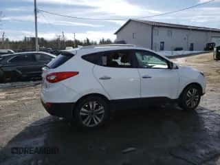 2015 Hyundai Tucson SE z VIN KM8JUCAG7FU980068, wystawiony jako Copart lot #44320873 z przebiegiem 134 281 mil mil oraz . Historia ofert i sprzedaży dostępna na DreamBid. Obrazek 3.