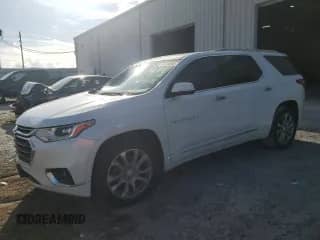 2018 Chevrolet Traverse Premier с VIN 1GNERKKW6JJ156068, выставлен на аукционе Copart как лот 81706905 с пробегом 148 091 миль миль и Списание • Salvage title. История ставок и продаж доступна на DreamBid. Изображение 1.