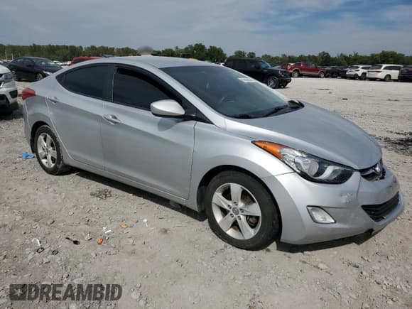 ✅ 2013 Hyundai Elantra GLS • VIN: KMHDH4AE7DU002883 • Lot: 81899505. Listed on Copart with Not provided. Free auction sales archive from the USA and detailed vehicle history report at DreamBid. Image 4.