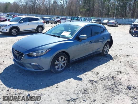 ✅ 2015 Mazda 3 i Sport • VIN: 3MZBM1K72FM148294 • Лот: 41629429. Опубликован ранее на IAAI с пробегом 90 747 миль. Бесплатный доступ к архиву аукционных продаж из США и подробный отчёт об истории автомобиля на DreamBid. Изображение 2.