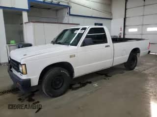 1989 Chevrolet S-10 X96 с VIN 1GCCS14Z5K8129605, выставлен на аукционе Copart как лот 88335355 с пробегом 131 721 миль миль и Списание • Salvage title. История ставок и продаж доступна на DreamBid. Изображение 1.