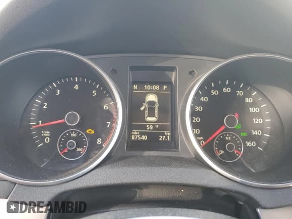 ✅ 2012 Volkswagen Golf • VIN: WVWBB7AJ2CW321378 • Lot: 47142315. Listed on Copart with 87,540 mi. Free auction sales archive from the USA and detailed vehicle history report at DreamBid. Image 9.