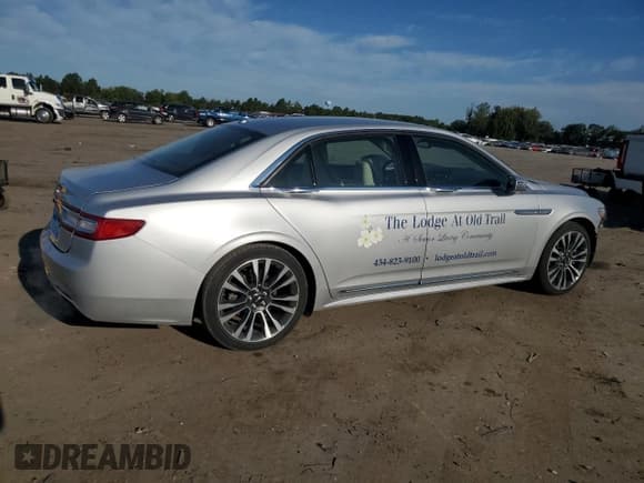 ✅ 2017 Lincoln Continental Reserve • VIN: 1LN6L9RP9H5634634 • Lot: 70716045. Wystawiony na Copart z przebiegiem 68 521 mil. Bezpłatny archiwum sprzedaży aukcyjnych z USA i szczegółowy raport historii pojazdu na DreamBid. Zdjęcie 3.