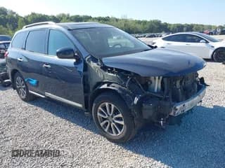 ✅ 2014 Nissan Pathfinder SL • VIN: 5N1AR2MM4EC627725 • Lot: 42949277. Listed on IAAI with 163,525 mi. Free auction sales archive from the USA and detailed vehicle history report at DreamBid. Image 1.