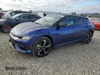 ✅ 2024 Kia EV6 GT-Line • VIN: KNDC4DLC3R5218206 • Lot: 82383405. Listed on Copart with 1,968 mi. Free auction sales archive from the USA and detailed vehicle history report at DreamBid. Image 1.