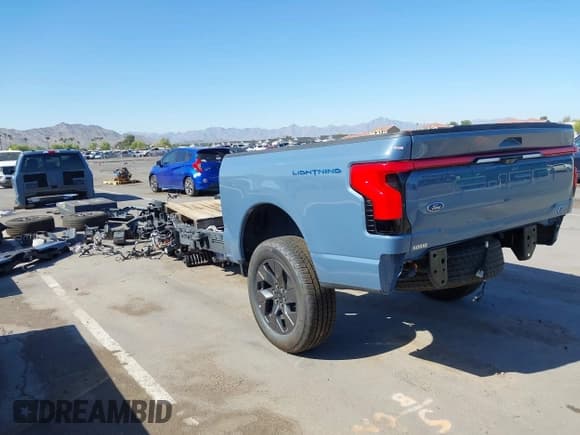 ✅ 2023 Ford F-150 Lightning Pro • VIN: 1FT6W1EV0PWG50635 • Lot: 41958663. Listed on IAAI with Not provided. Free auction sales archive from the USA and detailed vehicle history report at DreamBid. Image 3.