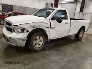 2017 Ram 1500 SLT with VIN 3C6JR7ET8HG633057, listed as a Copart auction lot 66322845 with 157,409 mi miles and Salvage title. Bid and sale history available at DreamBid. Image 1.