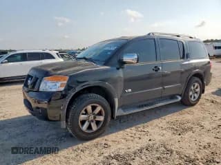 ✅ 2008 Nissan Armada LE • VIN: 5N1BA08D18N624770 • Lot: 67390135. Listed on Copart with 236,618 mi. Free auction sales archive from the USA and detailed vehicle history report at DreamBid. Image 1.