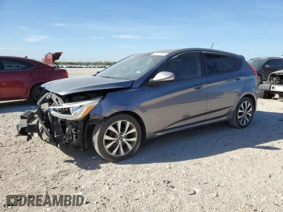✅ 2016 Hyundai Accent Sport • VIN: KMHCU5AE2GU249391 • Лот: 48917085. Опубликован ранее на Copart с пробегом 124 200 миль. Бесплатный доступ к архиву аукционных продаж из США и подробный отчёт об истории автомобиля на DreamBid. Изображение 1.