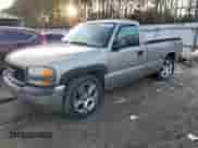 2002 GMC Sierra 1500 with VIN 1GTEC14W22Z240649, listed as a Copart auction lot 42958365 with 105,857 mi miles and Salvage title. Bid and sale history available at DreamBid. Image 1.