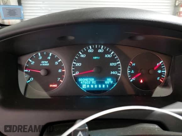 2009 Chevrolet Impala LT с VIN 2G1WT57NX91123184, выставлен на аукционе Copart как лот 81388015 с пробегом 47 603 миль миль и Списание • Salvage title. История ставок и продаж доступна на DreamBid. Изображение 9.