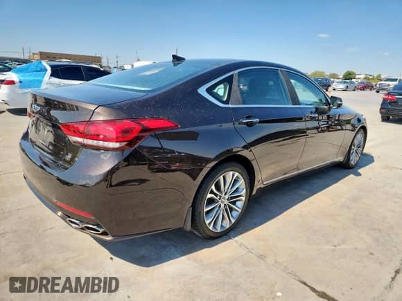 2015 Hyundai Genesis 3.8L с VIN KMHGN4JE1FU057757, выставлен на аукционе Copart как лот 85305145 с пробегом 82 118 миль миль и Списание • Salvage title. История ставок и продаж доступна на DreamBid. Изображение 3.