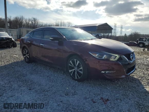 ✅ 2017 Nissan Maxima SL • VIN: 1N4AA6AP1HC455679 • Lot: 89357225. Listed on Copart with 146,688 mi. Free auction sales archive from the USA and detailed vehicle history report at DreamBid. Image 4.