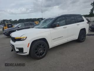 ✅ 2025 Jeep Grand Cherokee Summit • VIN: 1C4RJKEG6S8635637 • Lot: 85559335. Listed on Copart with 7,281 mi. Free auction sales archive from the USA and detailed vehicle history report at DreamBid. Image 1.