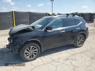 ✅ 2016 Nissan Rogue SL • VIN: 5N1AT2MV3GC742622 • Лот: 80750205. Опубликован ранее на Copart с пробегом Не указан. Бесплатный доступ к архиву аукционных продаж из США и подробный отчёт об истории автомобиля на DreamBid. Изображение 1.