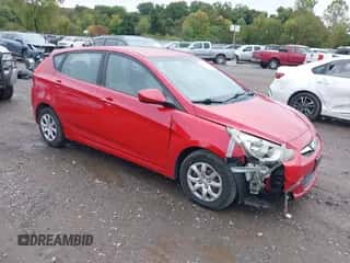 2012 Hyundai Accent GS with VIN KMHCT5AE8CU016919, listed as a IAAI auction lot 43405485 with 38,038 mi miles and . Bid and sale history available at DreamBid. Image 1.
