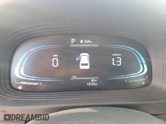 2023 Hyundai Venue SEL с VIN KMHRC8A36PU258673, выставлен на аукционе Copart как лот 73151034 с пробегом 12 122 миль миль и Чистый • Clean title. История ставок и продаж доступна на DreamBid. Изображение 9.