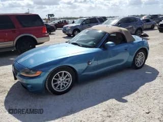 ✅ 2003 BMW Z4 2.5i • VIN: 4USBT33413LS45760 • Lot: 78065164. Listed on Copart with 69,735 mi. Free auction sales archive from the USA and detailed vehicle history report at DreamBid. Image 1.