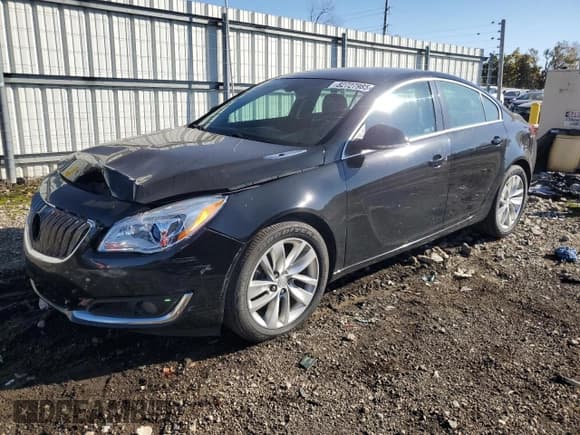 ✅ 2016 Buick Regal Premium II • VIN: 2G4GT5GX9G9129386 • Lot: 82727985. Listed on Copart with 131,172 mi. Free auction sales archive from the USA and detailed vehicle history report at DreamBid. Image 1.