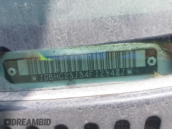 ✅ 2004 Chevrolet Silverado 1500 • VIN: 1GBHC23134F129481 • Лот: 42507585. Опубликован ранее на IAAI с пробегом 393 339 миль. Бесплатный доступ к архиву аукционных продаж из США и подробный отчёт об истории автомобиля на DreamBid. Изображение 9.