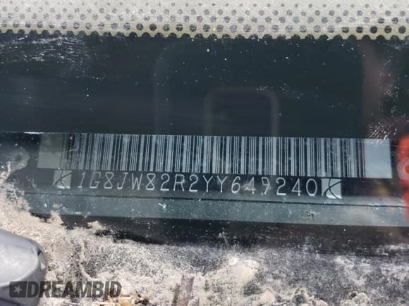 ✅ 2000 Saturn LW • VIN: 1G8JW82R2YY649240 • Лот: 77682734. Опубликован ранее на Copart с пробегом Не указан. Бесплатный доступ к архиву аукционных продаж из США и подробный отчёт об истории автомобиля на DreamBid. Изображение 12.