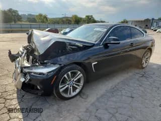 ✅ 2018 BMW 4 Series 430i xDrive • VIN: WBA4W5C5XJAA49884 • Lot: 81122585. Listed on Copart with 74,228 mi. Free auction sales archive from the USA and detailed vehicle history report at DreamBid. Image 1.