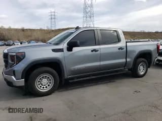 ✅ 2024 GMC Sierra 1500 Pro • VIN: 1GTPUAEK5RZ304453 • Lot: 52434285. Listed on Copart with 23,230 mi. Free auction sales archive from the USA and detailed vehicle history report at DreamBid. Image 1.