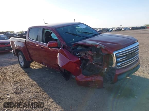 ✅ 2017 GMC Canyon 2WD SLE • VIN: 1GTG5CEN4H1196360 • Лот: 41802252. Опубликован ранее на IAAI с пробегом 72 208 миль. Бесплатный доступ к архиву аукционных продаж из США и подробный отчёт об истории автомобиля на DreamBid. Изображение 1.