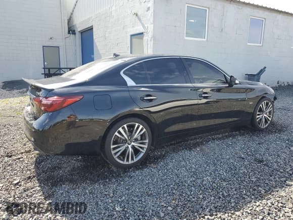 ✅ 2018 Infiniti Q50 Luxe • VIN: JN1EV7AR7JM433163 • Лот: 84270685. Опубликован ранее на Copart с пробегом 87 404 миль. Бесплатный доступ к архиву аукционных продаж из США и подробный отчёт об истории автомобиля на DreamBid. Изображение 3.