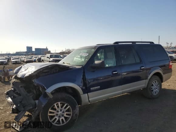 ✅ 2008 Ford Expedition Max Eddie Bauer • VIN: 1FMFK18528LA79381 • Lot: 48807975. Listed on Copart with 255,790 mi. Free auction sales archive from the USA and detailed vehicle history report at DreamBid. Image 1.