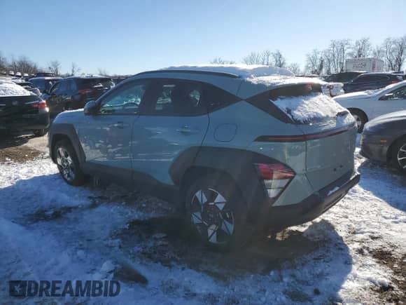 2024 Hyundai Kona SEL with VIN KM8HB3AB7RU127733, listed as a Copart auction lot 87379324 with 2,811 mi miles and Salvage title. Bid and sale history available at DreamBid. Image 2.