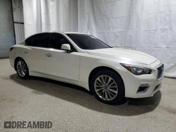 ✅ 2021 Infiniti Q50 Luxe • VIN: JN1EV7BR2MM752036 • Lot: 85521705. Listed on Copart with 62,364 mi. Free auction sales archive from the USA and detailed vehicle history report at DreamBid. Image 4.