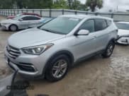 ✅ 2017 Hyundai Santa Fe 2.4L • VIN: 5XYZTDLB5HG456567 • Лот: 58209054. Опубликован ранее на Copart с пробегом 113 289 миль. Бесплатный доступ к архиву аукционных продаж из США и подробный отчёт об истории автомобиля на DreamBid. Изображение 1.