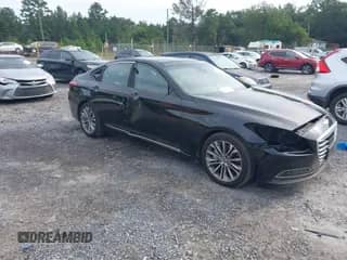 2015 Hyundai Genesis 3.8L z VIN KMHGN4JE3FU055234, wystawiony jako IAAI lot #43104359 z przebiegiem 127 876 mil mil oraz . Historia ofert i sprzedaży dostępna na DreamBid. Obrazek 1.