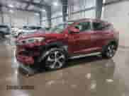 2018 Hyundai Tucson Limited z VIN KM8J3CA23JU831382, wystawiony jako Copart lot #81015585 z przebiegiem 214 735 mil mil oraz Szkoda całkowita • Salvage title. Historia ofert i sprzedaży dostępna na DreamBid. Obrazek 1.