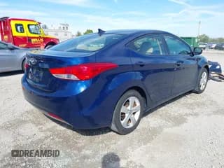 ✅ 2013 Hyundai Elantra GLS • VIN: KMHDH4AE2DU522361 • Lot: 43368006. Listed on IAAI with 109,810 mi. Free auction sales archive from the USA and detailed vehicle history report at DreamBid. Image 4.