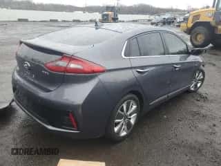 2019 Hyundai Ioniq Limited with VIN KMHC85LC6KU124726, listed as a Copart auction lot 48963364 with 71,261 mi miles and . Bid and sale history available at DreamBid. Image 3.