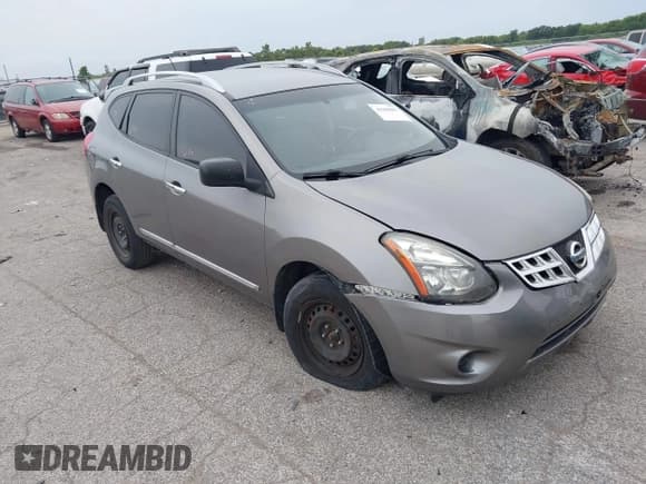 ✅ 2015 Nissan Rogue S • VIN: JN8AS5MT9FW667529 • Lot: 43300603. Listed on IAAI with 115,859 mi. Free auction sales archive from the USA and detailed vehicle history report at DreamBid. Image 1.