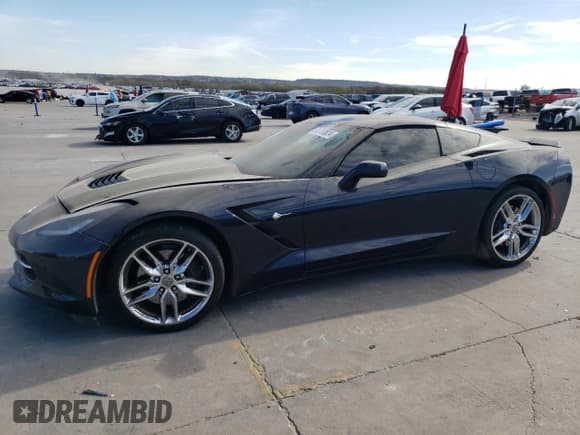 ✅ 2015 Chevrolet Corvette Z51 2LT • VIN: 1G1YK2D74F5119108 • Lot: 82380824. Listed on Copart with 70,592 mi. Free auction sales archive from the USA and detailed vehicle history report at DreamBid. Image 1.