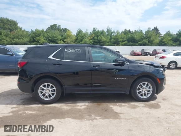 ✅ 2024 Chevrolet Equinox LT • VIN: 3GNAXKEG2RL325273 • Lot: 43164001. Listed on IAAI with 16,863 mi. Free auction sales archive from the USA and detailed vehicle history report at DreamBid. Image 13.