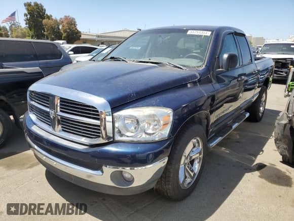 2007 Dodge 1500 SLT с VIN 1D7HA18297S132903, выставлен на аукционе Copart как лот 55751354 с пробегом 229 292 миль миль и Списание • Salvage title. История ставок и продаж доступна на DreamBid. Изображение 1.
