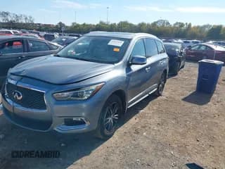 ✅ 2017 Infiniti QX60 • VIN: 5N1DL0MN0HC515505 • Lot: 43622848. Wystawiony na IAAI z przebiegiem 80 523 mil. Bezpłatny archiwum sprzedaży aukcyjnych z USA i szczegółowy raport historii pojazdu na DreamBid. Zdjęcie 2.