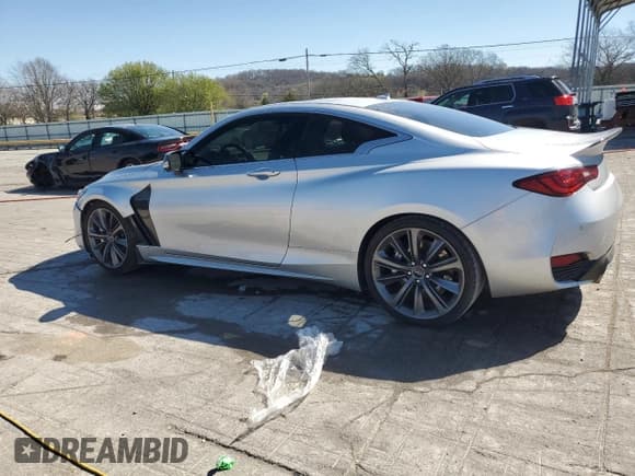 ✅ 2020 Infiniti Q60 Red Sport 400 • VIN: JN1FV7EK4LM400058 • Lot: 50720485. Listed on Copart with 47,782 mi. Free auction sales archive from the USA and detailed vehicle history report at DreamBid. Image 2.