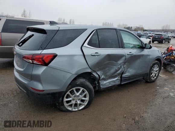 ✅ 2023 Chevrolet Equinox LT • VIN: 3GNAXKEG8PS170182 • Лот: 92195435. Опубликован ранее на Copart с пробегом 56 082 миль. Бесплатный доступ к архиву аукционных продаж из США и подробный отчёт об истории автомобиля на DreamBid. Изображение 3.