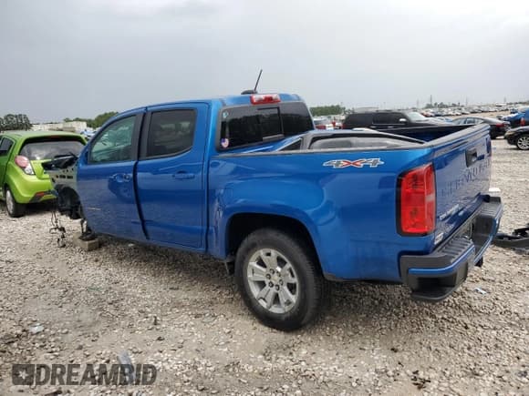✅ 2022 Chevrolet Colorado 4WD LT • VIN: 1GCGTCEN0N1260332 • Лот: 64435224. Опубликован ранее на Copart с пробегом 37 004 миль. Бесплатный доступ к архиву аукционных продаж из США и подробный отчёт об истории автомобиля на DreamBid. Изображение 2.