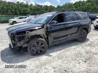 2025 Hyundai Palisade XRT z VIN KM8R34GE4SU902312, wystawiony jako Copart lot #61007435 z przebiegiem 5 431 mil mil oraz Szkoda całkowita • Salvage title. Historia ofert i sprzedaży dostępna na DreamBid. Obrazek 1.