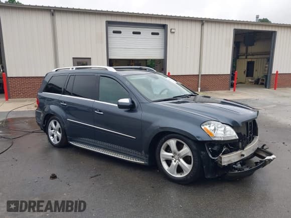 ✅ 2010 Mercedes-Benz GL 450 • VIN: 4JGBF7BE0AA596971 • Lot: 42825190. Listed on IAAI with 222,018 mi. Free auction sales archive from the USA and detailed vehicle history report at DreamBid. Image 1.