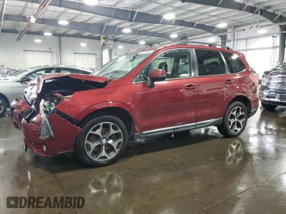 2015 Subaru Forester XT Touring z VIN JF2SJGUC1FH839055, wystawiony jako Copart lot #84570385 z przebiegiem 154 031 mil mil oraz Szkoda całkowita • Salvage title. Historia ofert i sprzedaży dostępna na DreamBid. Obrazek 1.