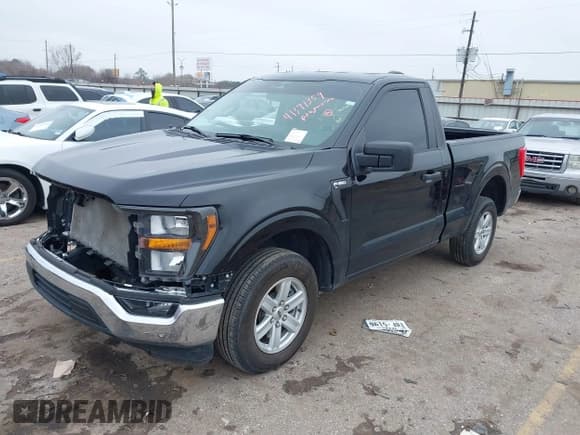 ✅ 2023 Ford F-150 XL • VIN: 1FTMF1C50PKE33412 • Lot: 41391359. Listed on IAAI with 19,344 mi. Free auction sales archive from the USA and detailed vehicle history report at DreamBid. Image 2.