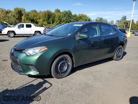 ✅ 2016 Toyota Corolla L • VIN: 2T1BURHE0GC626438 • Lot: 85335665. Listed on Copart with 18,252 mi. Free auction sales archive from the USA and detailed vehicle history report at DreamBid. Image 1.